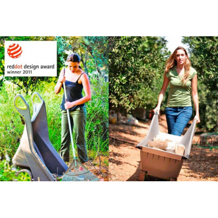 Тележка садовая Realbarrow 100 л