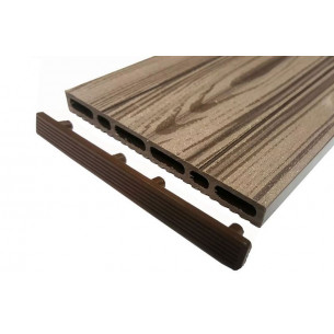 Заглушка для пустотелого широкого штакетника