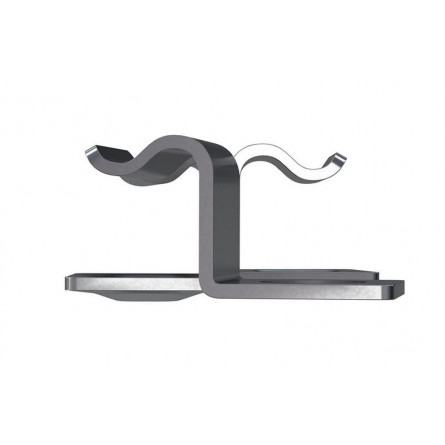 Клипса HILST Premium 3D (металл), 6мм (упак. 100шт)