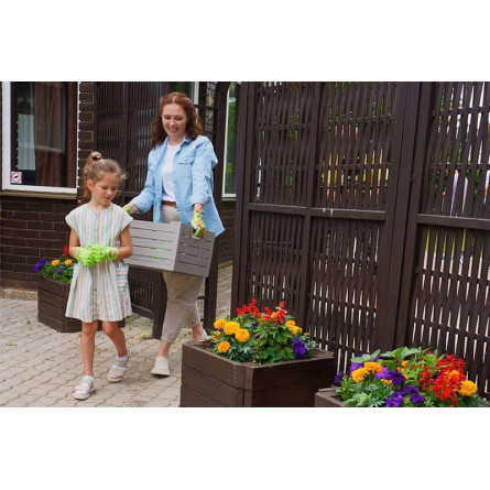 Ящик пластиковый складной Toomax Florida 50л, светло-серый