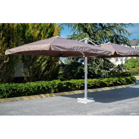 Зонт двойной Мадрид 3*3м, цвет песочный