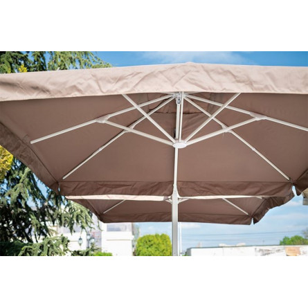 Зонт двойной Мадрид 3*3м, цвет песочный