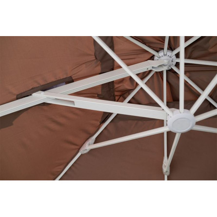Зонт двойной Мадрид 3*3м, цвет песочный