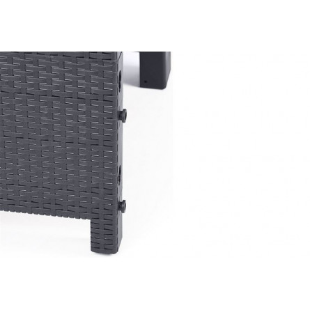 Кресло (2шт.) b:rattan Arizona, антрацит (2 подушки)