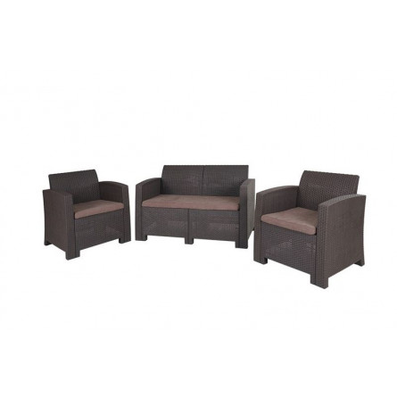 Кресло (2шт.) b:rattan Arizona, венге (2 подушки)