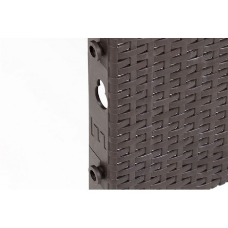 Диван двухместный b:rattan Arizona, венге (2-х местная подушка)