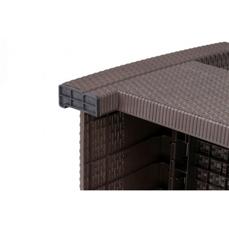 Диван трехместный b:rattan Arizona, венге (3-х местная подушка)