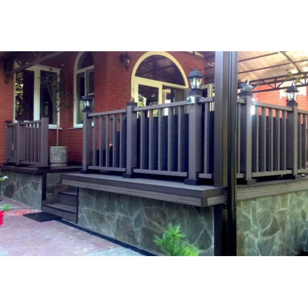 Ограждение ДПК holzhof woodstyle секция 1 м.п.