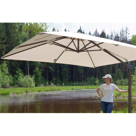 Зонт Сицилия 3х3м, слоновая кость