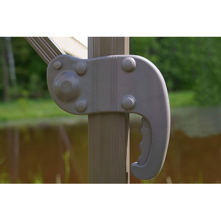 Зонт Сицилия 3х3м, слоновая кость