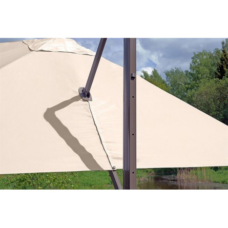 Зонт Сицилия 3х3м, слоновая кость