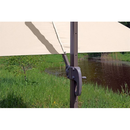 Зонт Сицилия 3х3м, слоновая кость