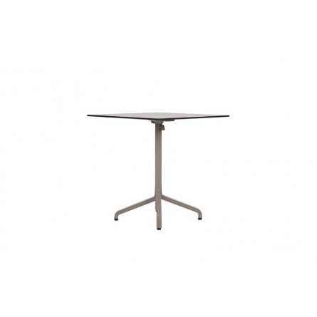 Стол складной квадратный Frasca Mini 70*70, тортора (база + столешница)