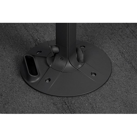 Стол складной квадратный Frasca Mini 70*70, антрацит (база + столешница)