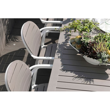 Стол раздвижной Rio 210, тортора