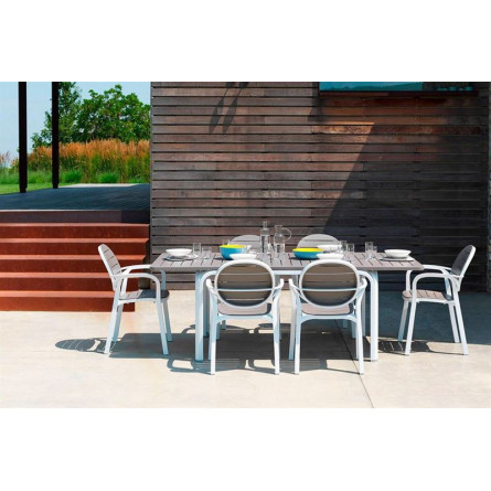 Стул Palma, белый-тортора