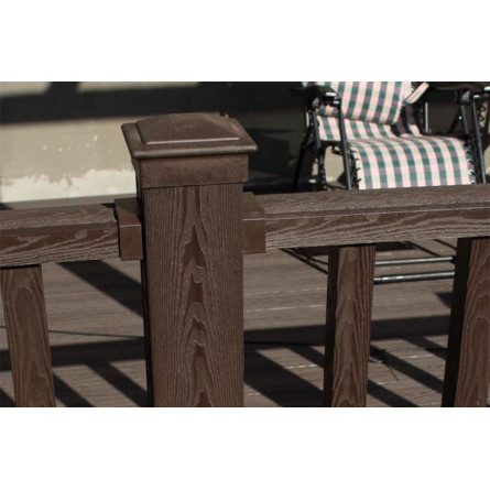 Перила NauticPrime 92*45*3000мм, Венге