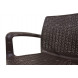 Мебель Tweet Стул Bali Solid, черно-коричневый Мебель Tweet Стул Bali Solid, черно-коричневый