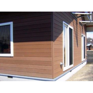 Фасадная панель 3D Holzhof 165*15*3000мм, кедр