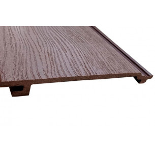 Сайдинг Darvolex 185*19*3000мм, коричневый