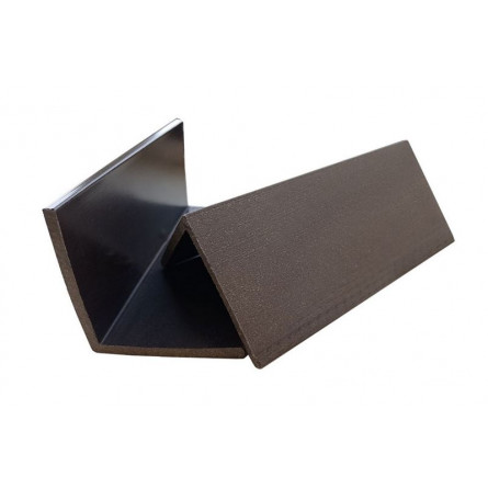 Уголок для сайдинга 70*70*3000мм, венге