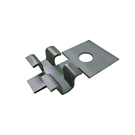 Клипса металлическая для монтажа планкена