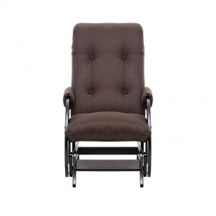 Кресло-качалка Модель 68 (Leset Футура) Венге текстура, ткань Malmo 28