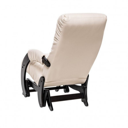 Кресло-качалка Модель 68 (Leset Футура) Венге текстура, к/з Varana cappuccino