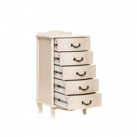 Комод Leset "Джульетта" узкий (5 ящ.)