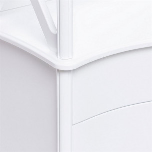 Этажерка Leset "Джульетта-3" с распашными дверцами