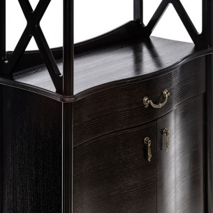 Этажерка Leset "Джульетта-3" с распашными дверцами