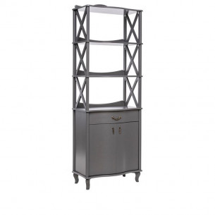 Этажерка Leset "Джульетта-3" с распашными дверцами