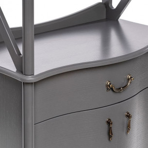 Этажерка Leset "Джульетта-3" с распашными дверцами