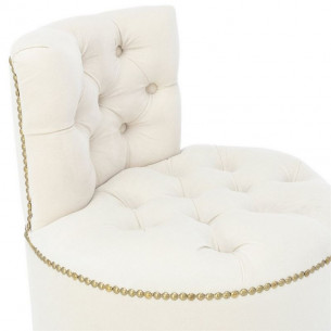 Банкетка Leset Classic-05 круглая со спинкой