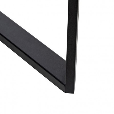 Стол раздвижной Leset Флорес 140, Бетон/опоры Черные