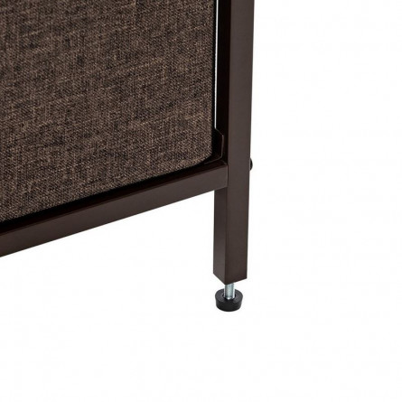 Комод Leset Локи 2 ящ., Каркас Коричневый, Бежевый/Светло-коричневый/Темно-коричневый