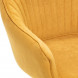 Стул с подлокотниками Leset Вайд, каркас Белый, велюр Горчица Стул с подлокотниками Leset Вайд, каркас Белый, велюр Горчица