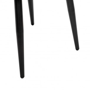 Стул с подлокотниками Leset Вайд, каркас Черный, велюр Графит