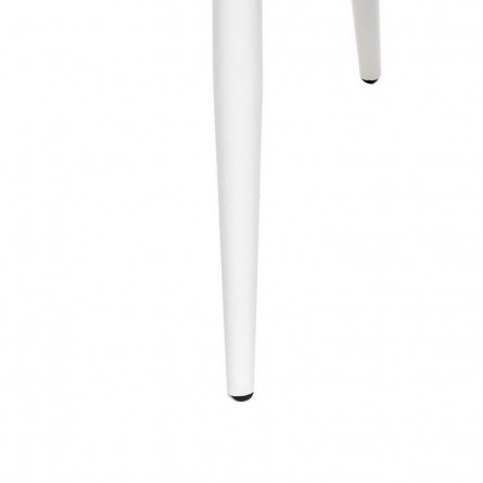 Стул с подлокотниками Leset Слим, каркас Белый, велюр Темно-зеленый