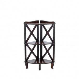 Этажерка-стеллаж Leset "Джульетта-2" угловая