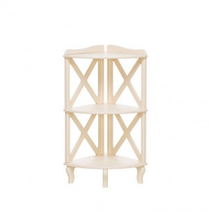 Этажерка-стеллаж Leset "Джульетта-2" угловая