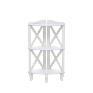 Этажерка-стеллаж Leset "Джульетта-2" угловая