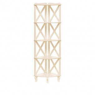 Этажерка-стеллаж Leset "Джульетта-4" угловая