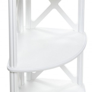 Этажерка-стеллаж Leset "Джульетта-4" угловая