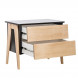 Тумба широкая Leset "Сканди" 2 ящ. Тумба широкая Leset "Сканди" 2 ящ.