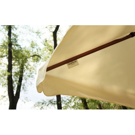 MAESTRO WOOD 300 уличный квадратный зонт с базой