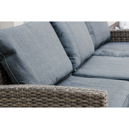 Комплект мебели ZOYA из искусственного ротанга (серый)