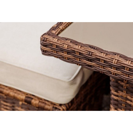 Комплект мебели ZOYA из искусственного ротанга (коричневый)