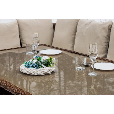 ZORRO коричневый комплект мебели из искусственного ротанга