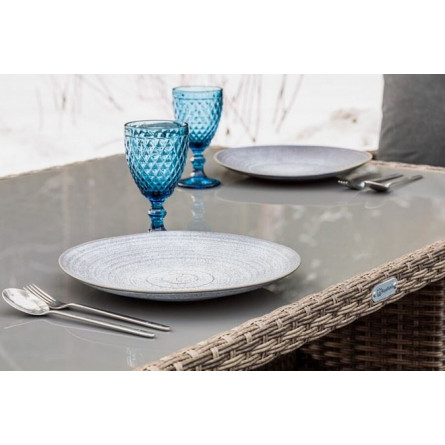 ZORRO серый комплект мебели из искусственного ротанга